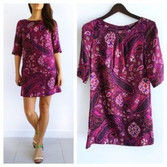 Banana Republic Dresses & Skirts - Banana Republic silk shift dress size 6